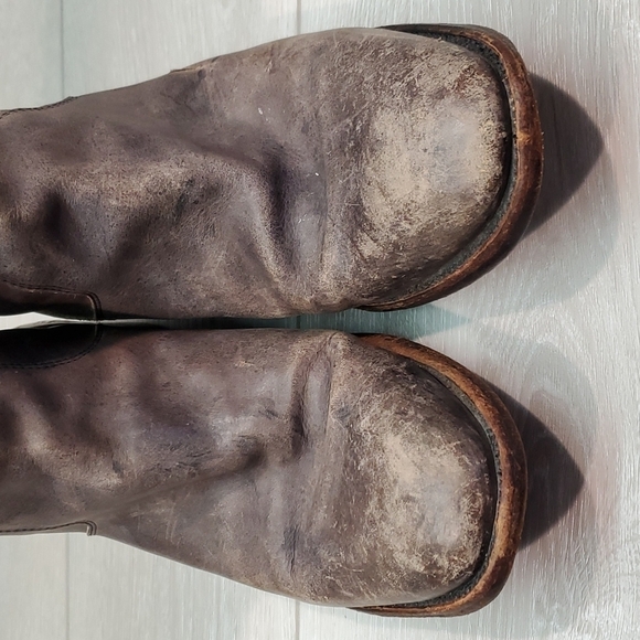 Freebird by Steven Womens Stable Leather Riding Tall Boots Boho Moto sz 10 - Picture 4 of 16